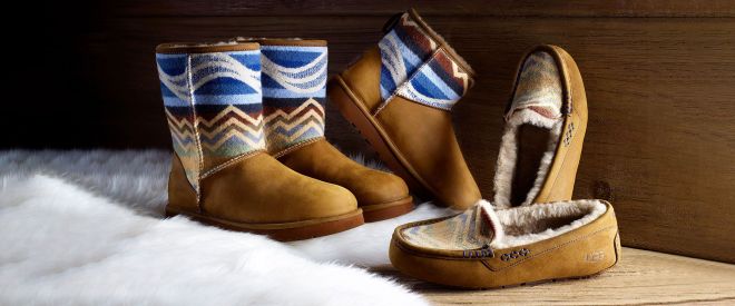 UGG Pendleton shoes and slippers